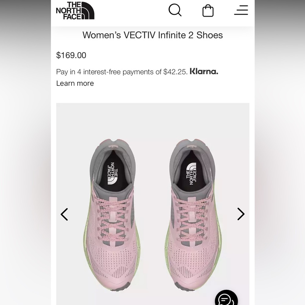 The north face Vective infinite 2 shoes